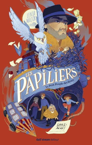Les papiliers, le petit peuple des livres - tome 1 au vol ! - Image principale
