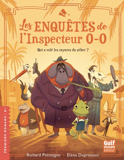 Les enquêtes de l'inspecteur 0-0 - tome 1 qui a volé les rayures du zèbre ? - Image principale
