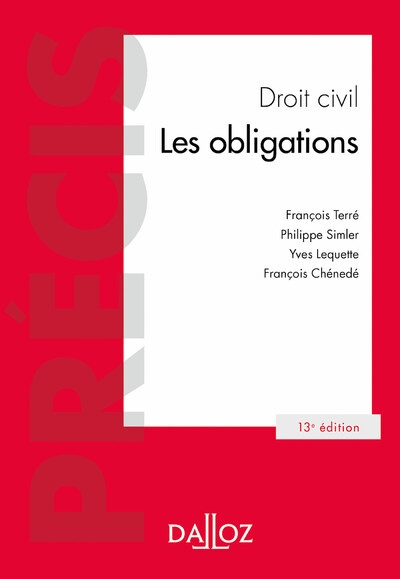 Droit civil les obligations. 13e éd. - Image principale