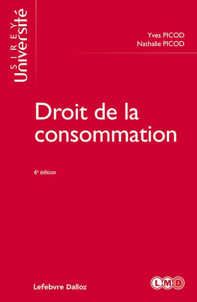Droit de la consommation. 6e éd. - Image principale