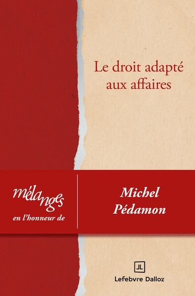 Mélanges en l'honneur de michel pédamon - Image principale