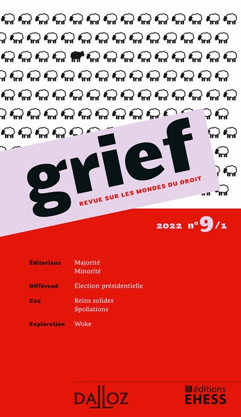 Grief, revue sur les mondes du droit - n° 9/1 - Image principale