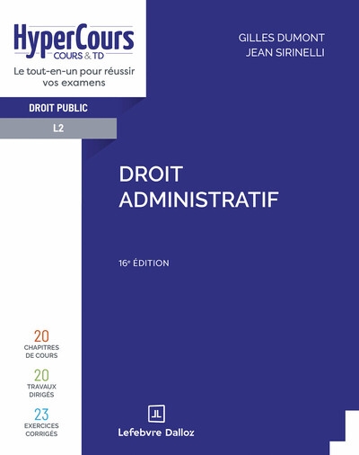 Droit administratif. 16e éd. - Image principale