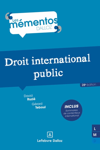 Droit international public. 28e éd. - Image principale