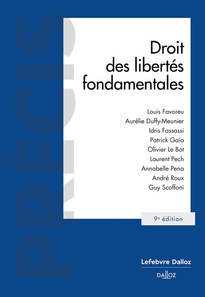 Droit des libertés fondamentales. 9e éd. - Image principale