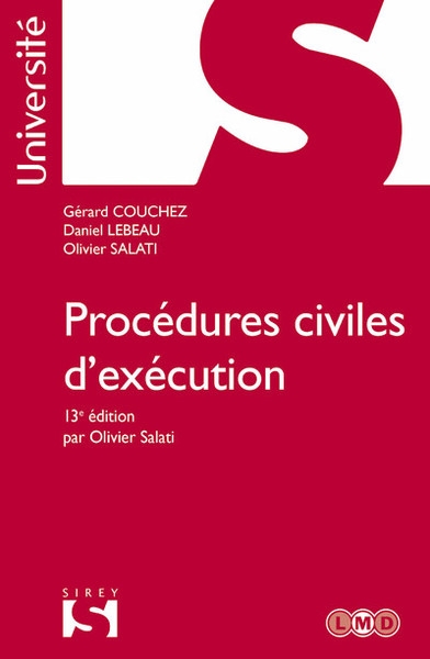 Procédures civiles d'exécution. 13e éd. - Image principale