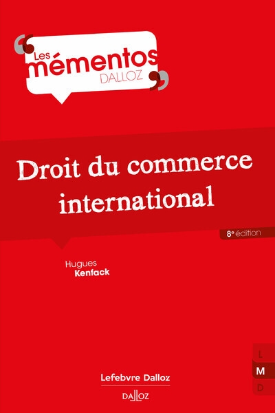 Droit du commerce international 8ed - Image principale
