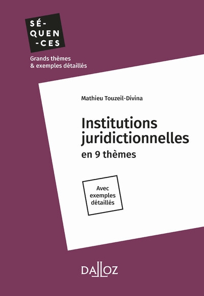 Institutions juridictionnelles - Image principale