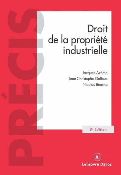 Droit de la propriété industrielle. 9e éd. - Image principale