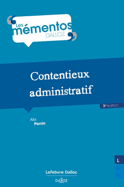 Contentieux administratif. 3e éd. - Image principale