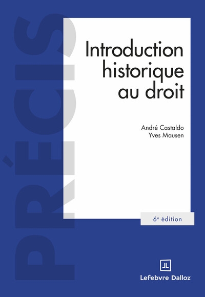 Introduction historique au droit. 6e éd. - Image principale