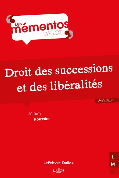 Droit des successions et des libéralités. 3e éd. - Image principale