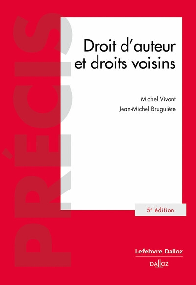 Droit d'auteur et droits voisins. 5e éd. - Image principale