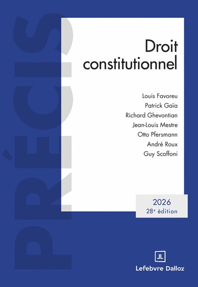 Droit constitutionnel 2026. 28e éd. - Image principale
