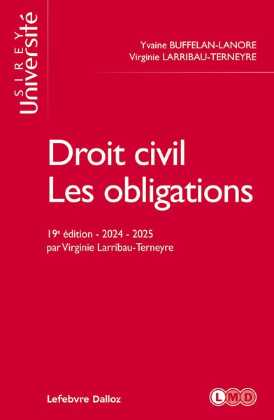 Droit civil - les obligations 19ed - Image principale