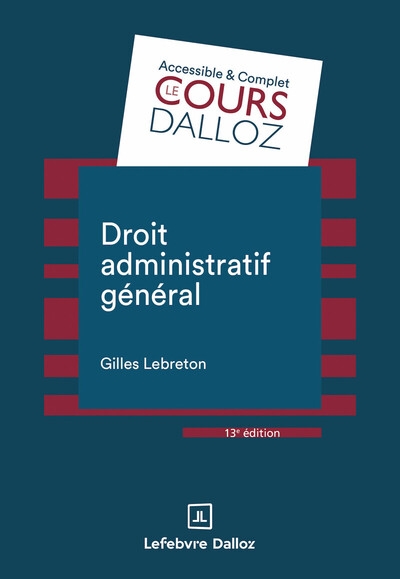 Droit administratif général. 13e éd. - Image principale