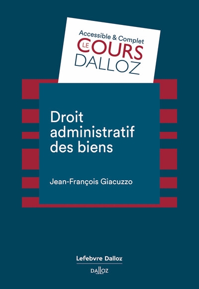 Droit administratif des biens - Image principale