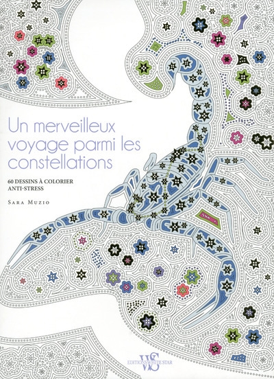 Un merveilleux voyage parmi les constellations - 60 dessins à colorier anti-stress - Image principale