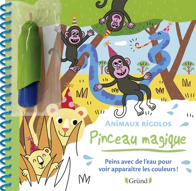 Pinceau magique - animaux rigolos - Image principale