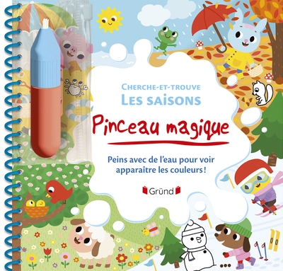 Pinceau magique - cherche-et-trouve - les saisons - Image principale