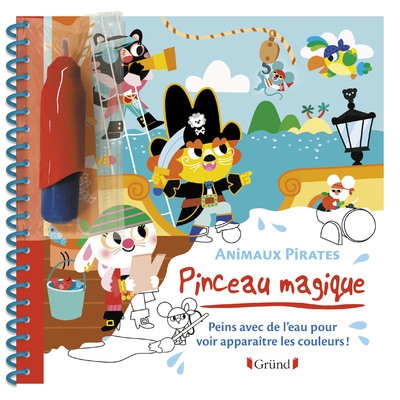 Pinceau magique - animaux pirates - Image principale