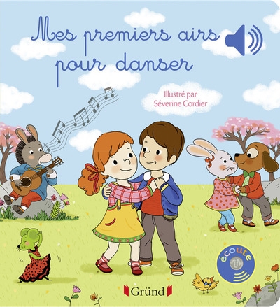 Mes premiers airs pour danser - livre sonore avec 6 puces - dès 1 an - Image principale