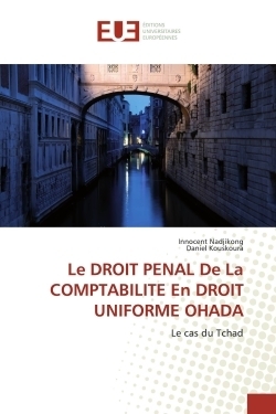 Le droit penal de la comptabilite en droit uniforme ohada - Image principale