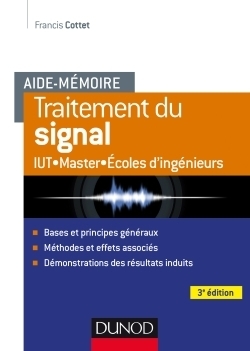 Aide-mémoire - traitement du signal - 3e éd. - Image principale