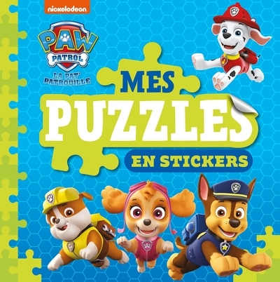La pat' patrouille - mes puzzles en stickers - Image principale