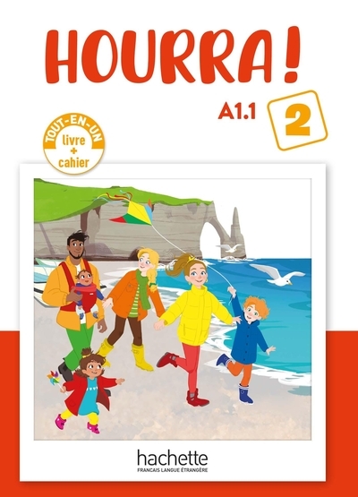 Hourra ! - livre + cahier (niveau 2) (a1.1) - Image principale
