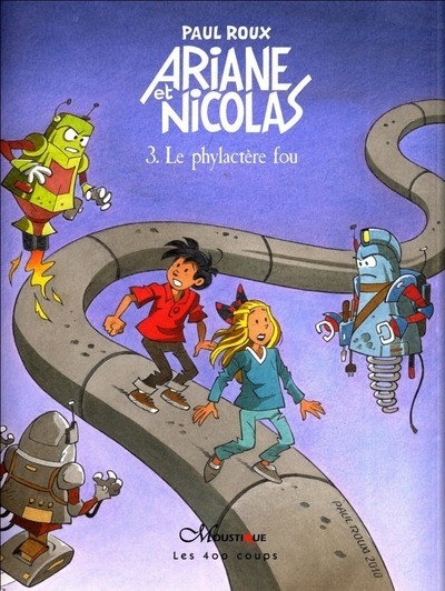 Ariane et nicolas - tome 3 le phylactère fou - Image principale