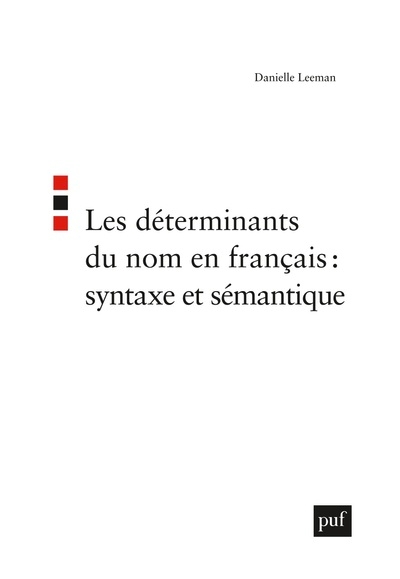 Les déterminants du nom en français : syntaxe et sémantique - Image principale
