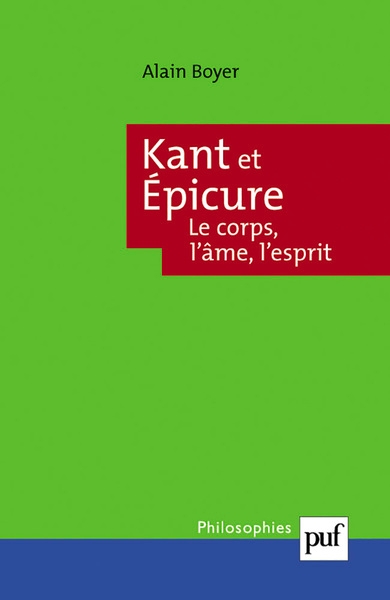 Kant et épicure. le corps, l'âme, l'esprit - Image principale