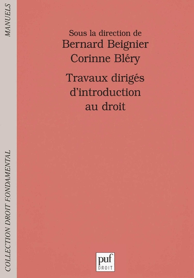 Travaux dirigés d'introduction au droit - Image principale
