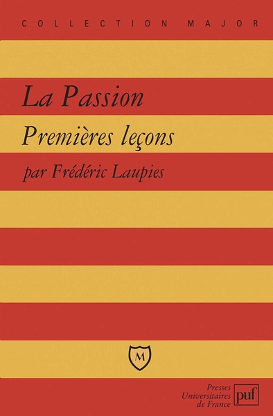La passion. premières leçons - Image principale