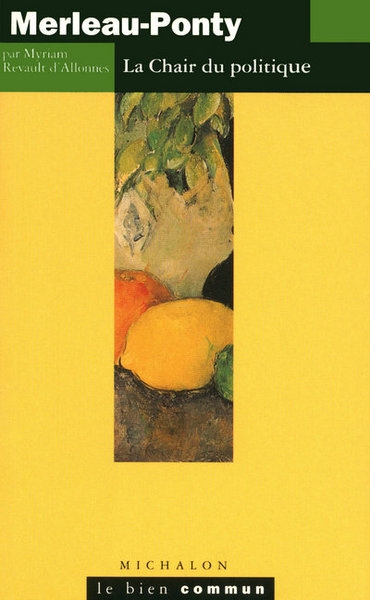 Merleau-ponty: la chair du politique - Image principale