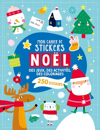 Mon cahier de stickers - noël - Image principale