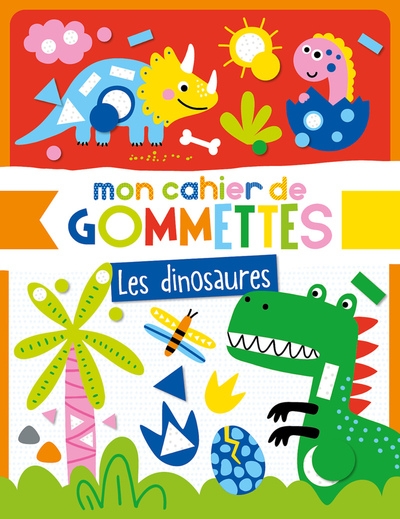Mon cahier de gommettes - les dinosaures - Image principale