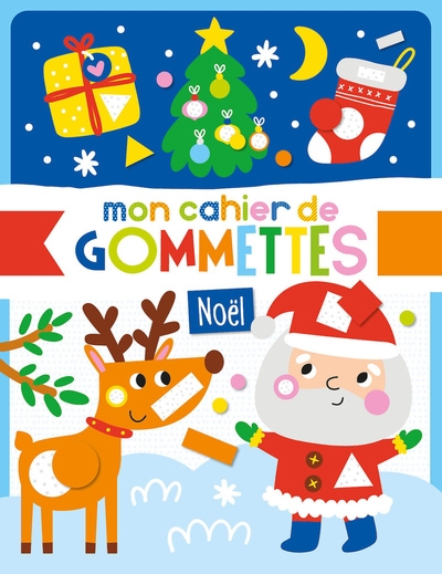 Mon cahier de gommettes - noël - Image principale