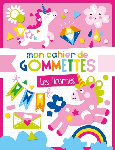 Mon cahier de gommettes - les licornes - Image principale