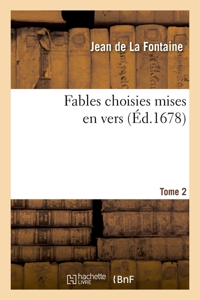 Fables choisies mises en vers. tome 2 - Image principale