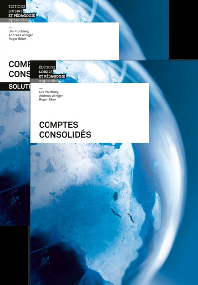 Comptes consolidés pack livre + solutions - Image principale