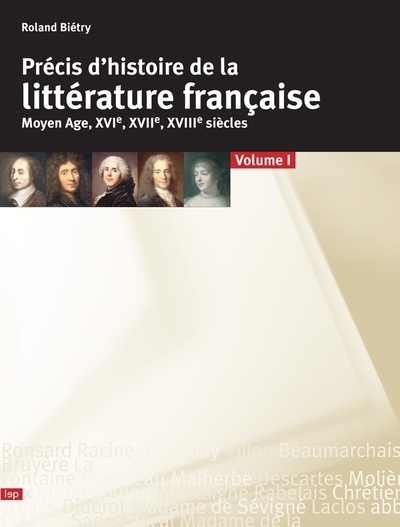 Précis d histoire de la littérature française du moyen-age au xviie - volume 1 - Image principale