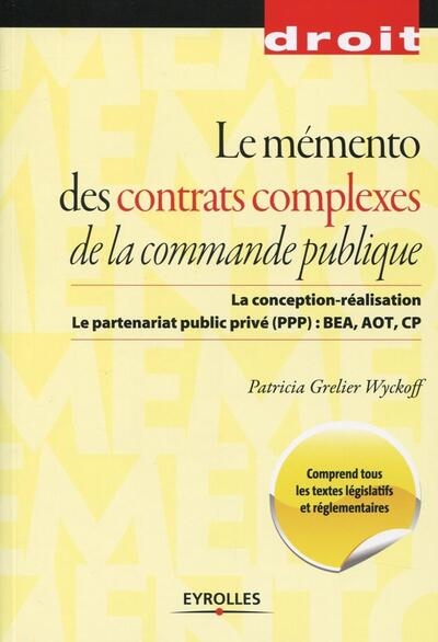 Le mémento des contrats complexes de la commande publique - Image principale