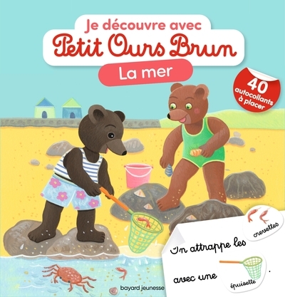 Je découvre la mer avec petit ours brun - Image principale