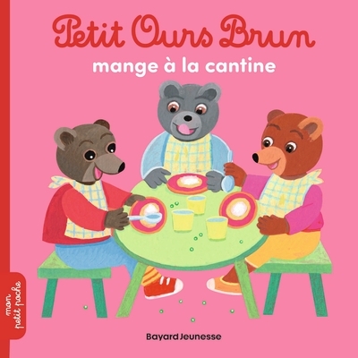 Petit ours brun mange à la cantine - dès 2 ans - Image principale