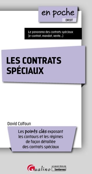 Les contrats spéciaux - Image principale