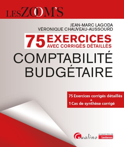 75 exercices corrigés - comptabilité budgétaire - Image principale