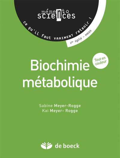 Biochimie métabolique - Image principale