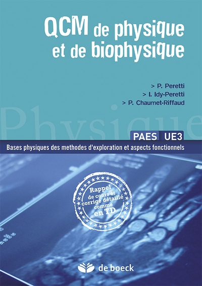 Qcm de physique et de biophysique - Image principale
